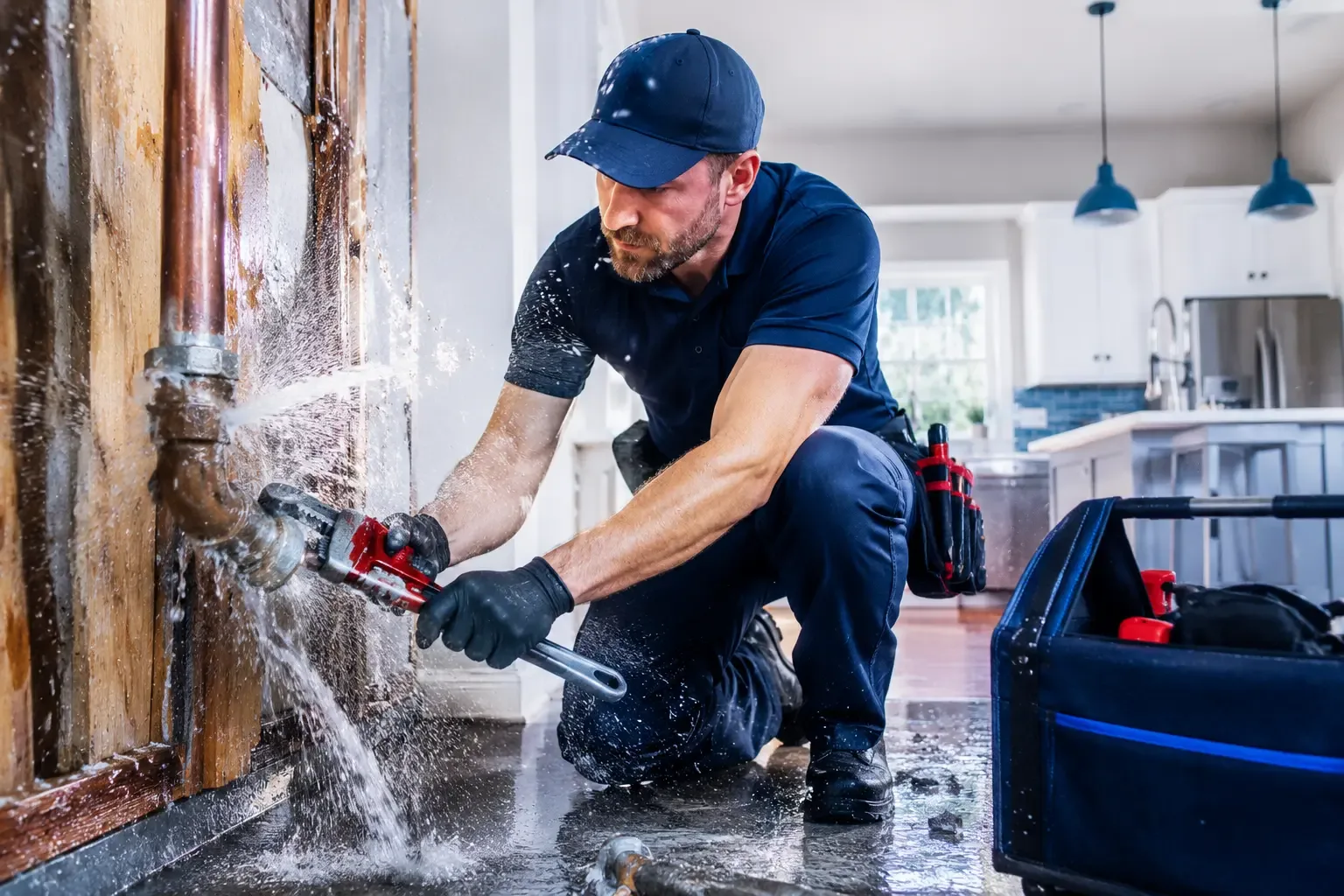 Local emergency pipe repair professionals in North Henderson, IL